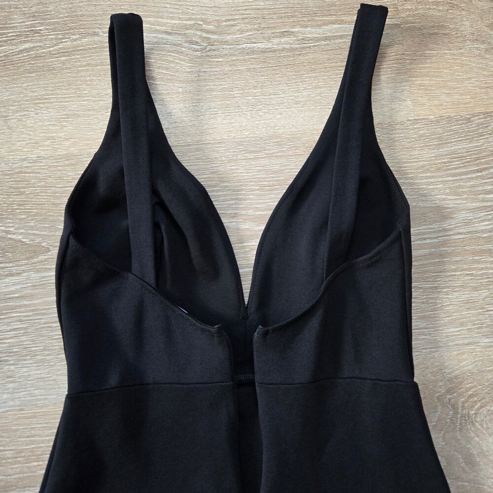 Lulus Perfect Little Black Bodycon Dress Size Small, V-Neck, Fitted Mini - Picture 9 of 17